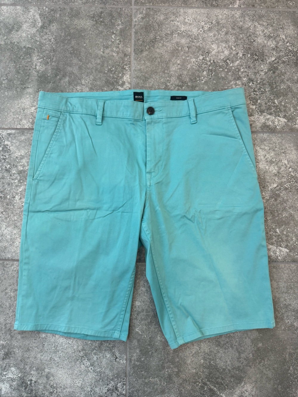 Boss Hugo boss light blue Shorts men’s size 36